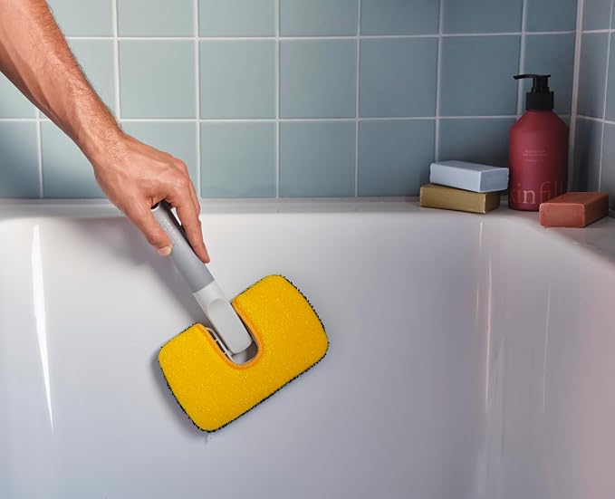 Joseph Joseph CleanTech CT3 Surface Scrubber Replacement Pad, Microfibre & - Image 2