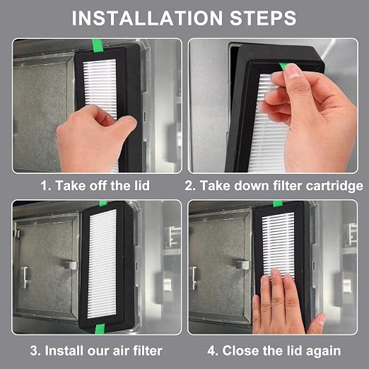 2pcs 3D Printer Air Filters for Bambu Lab, Activated Carbon Air Filter - Image 5