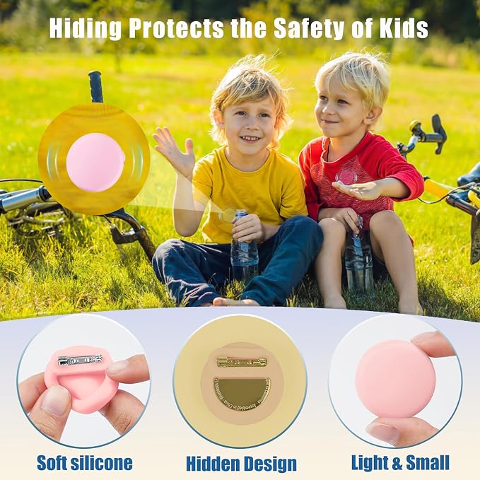 for AirTag Holder 8 Pack for Kids Hidden, Hidden Discreet Toddler Tracker - Image 6