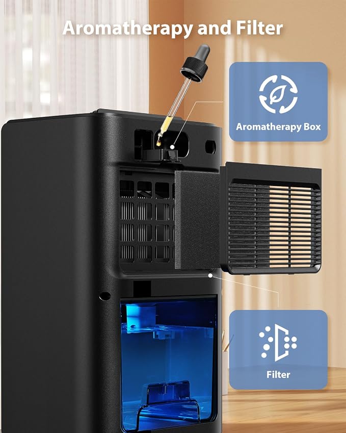 UBBO 95oz Dehumidifiers for Home, 1000 Sq.Ft Dehumidifier - Image 6