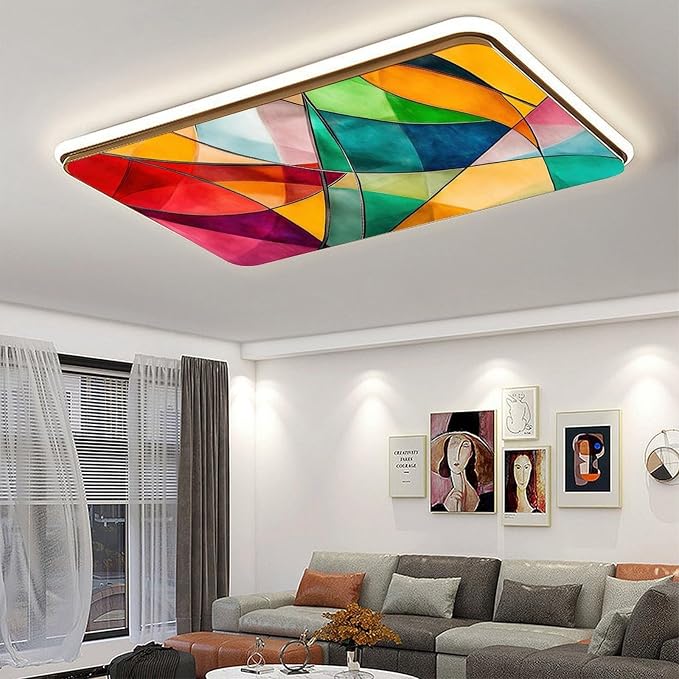 2 Pack Geometry Fluorescent Light Cover - Image 5