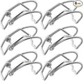 6 Pcs Air Cleaner End Cap Metal Clip Compatible by Otoolling