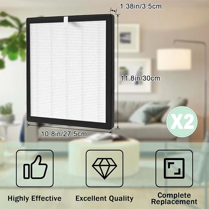 TZ-K2 Air Purifier Replacement Filter Compatible - Image 2