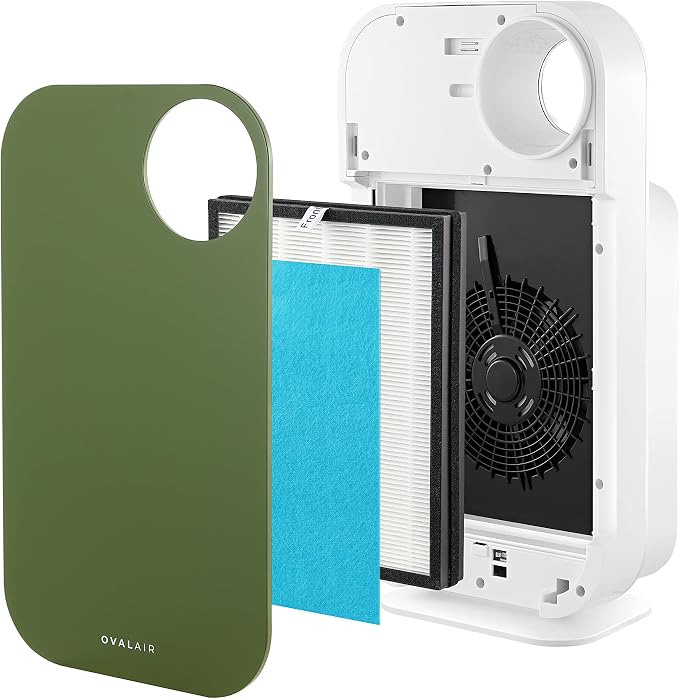 OVAL AIR AIR1000E-COVER Custom Air Purifier Face Cover, 24.4" x 13.7" x 1.38" - Image 6