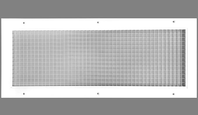 12" x 14" or 14" x 12" Cube Core Eggcrate Return Air Grille by HVACPremium
