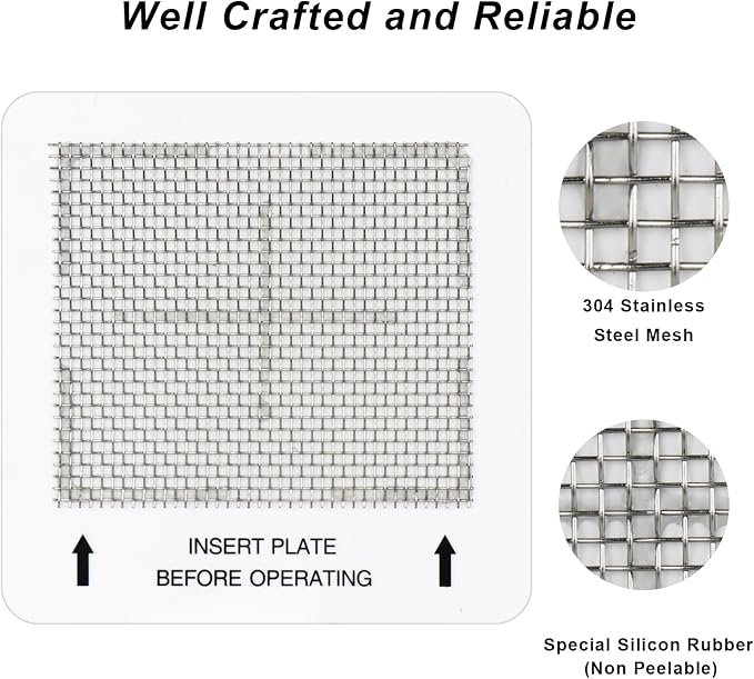 Ceramic Ozone Plates 2 Pack, Perfect 4.5-inch x 4.5-inch Replacement Ozone Plate - Image 3
