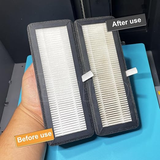 3Pcs X2D/P2S Air Filters for Bambu Lab X2D/P2S 3D Printer, Dual-Layer Upgrade - Image 8