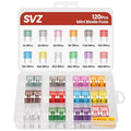 120Pcs Mini Automotive Fuse Kit, Blade Fuses Assortment kit by Unknown