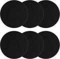 6 Pack Charcoal Filters for Compost Bucket, 7.25 inch Round Activated Carbon by Unknown