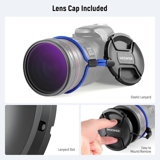 NEEWER 58mm ND2-32 Variable ND Filter - Image 8