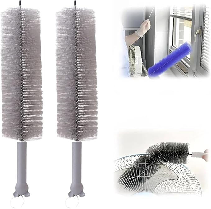 Bendable Microfiber Head, Bendable Microfiber Head Fan Cleaner Brush, Reusable - Image 8