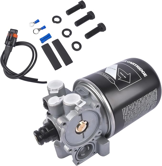 12V Air Dryer Replacement for Wabco Meritor System Saver 1200P Volvo Kenworth - Image 3