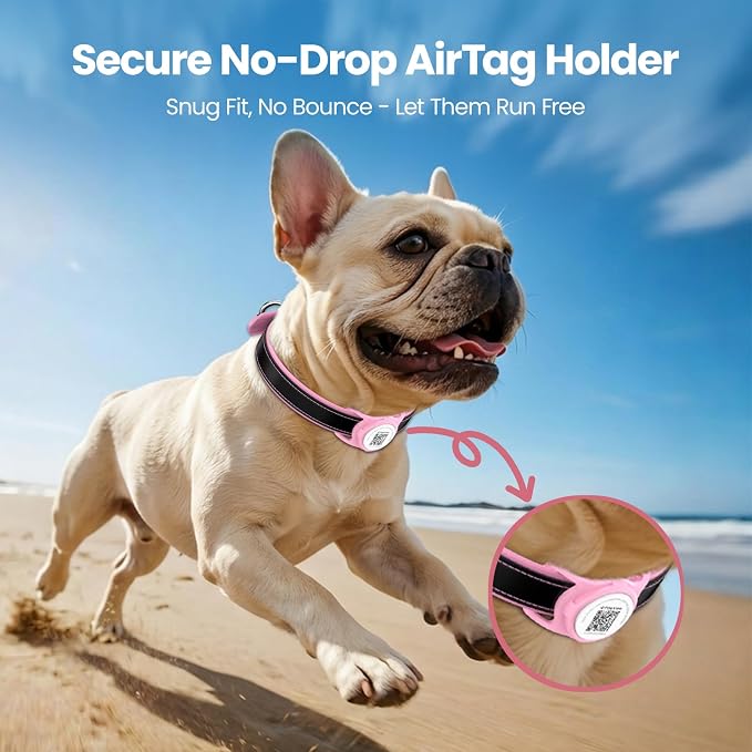 for AirTag Dog Collar Holder, Waterproof Smart QR Code - Image 4