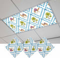 3 Pack Fluorescent Light Cover, Camels Palm Trees Light Covers by Unknown