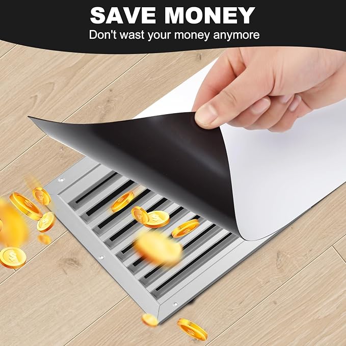 Magnetic Vent Covers, 2 Pack Strong Air Vent Covers - Image 6