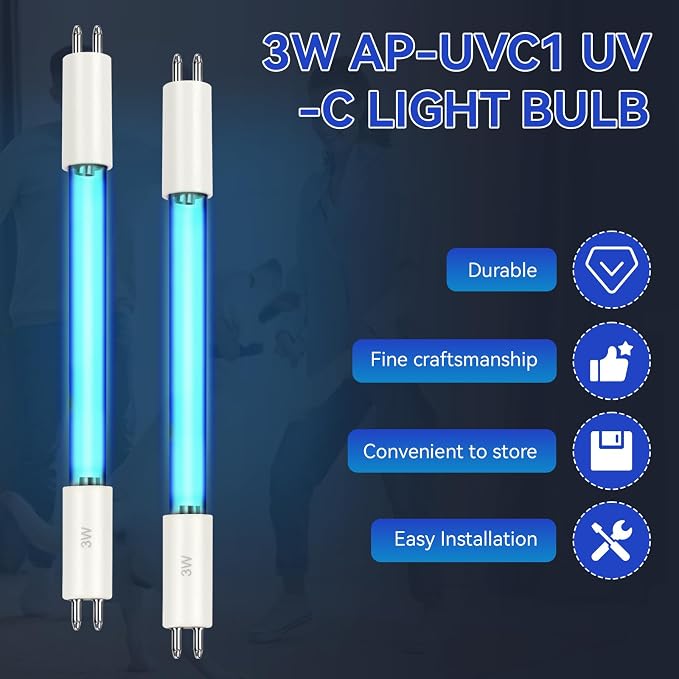 3W AP-UVC1 UV-C Light Bulb Compatible - Image 3