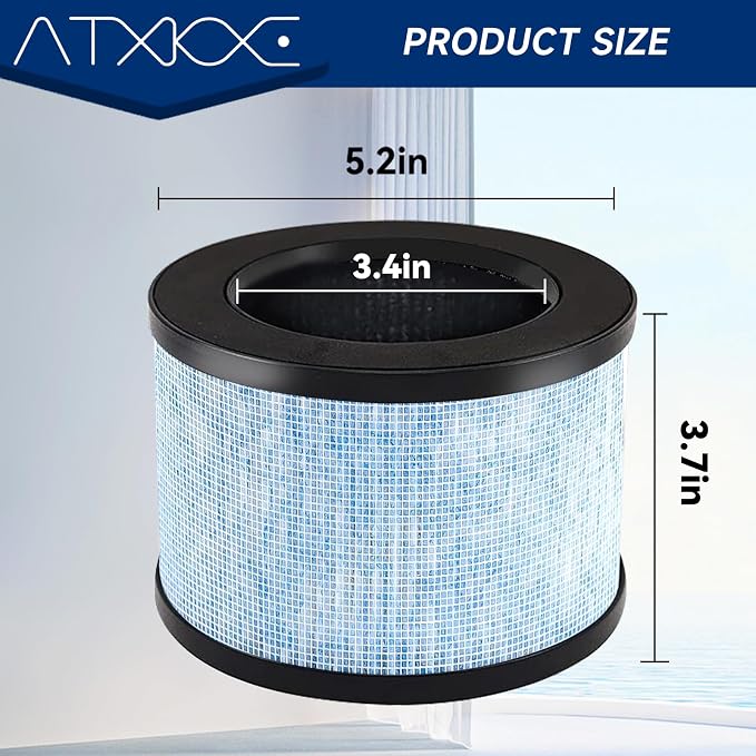 MK01 Air Filter replacement for Aroeve Air Purifiers Filter MK01 MK06, True - Image 5