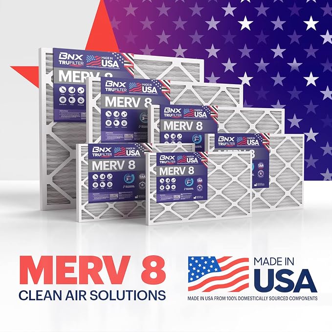 BNX TruFilter 14x25x1 Air Filter MERV 8 - Image 8
