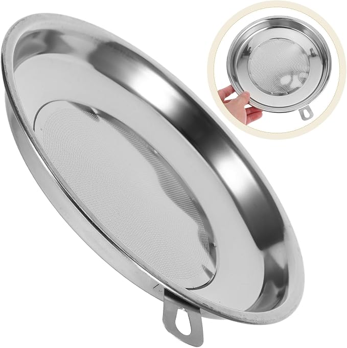 Homoyoyo Stainless Steel 304 Fine Mesh Food Strainer 20cm Cooking Oil Filter - Image 9