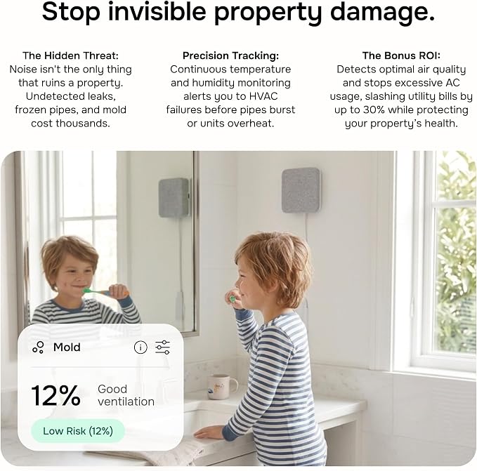 Layla Noise Monitor for Airbnb & Vacation Rentals | AI Occupancy & Noise Sensor - Image 7