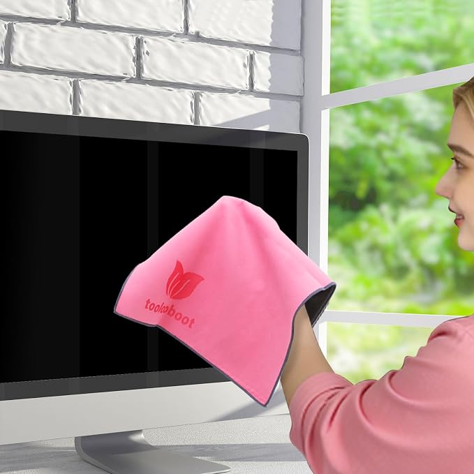 Pink Extra-Large Cleaning Cloths - Image 3