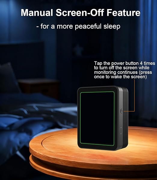Air Quality Monitor Indoor, 5-in-1 Portable Real-Time CO2 Detector | - Image 6