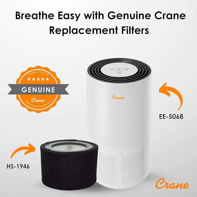 Crane Genuine Air Purifier Replacement Filter - Image 2
