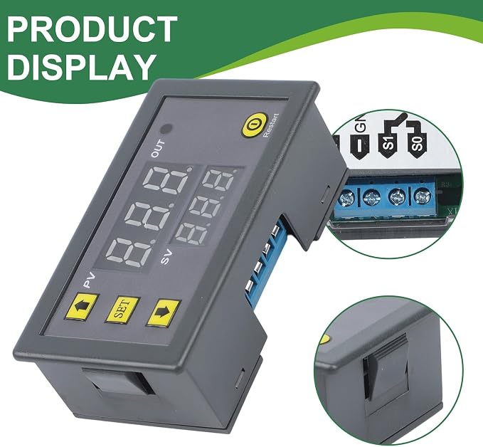Digital Cycle Timer Relay Module 220V - Image 6