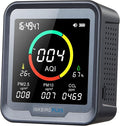 INKBIRDPLUS 6-in-1 Indoor Air Quality Monitor, Detects CO2, Temperature and by INKBIRDPLUS
