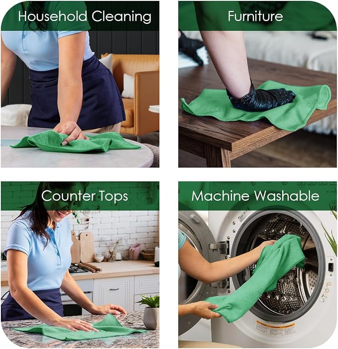 Avalon Towels Microfiber Cleaning Cloths - Image 3