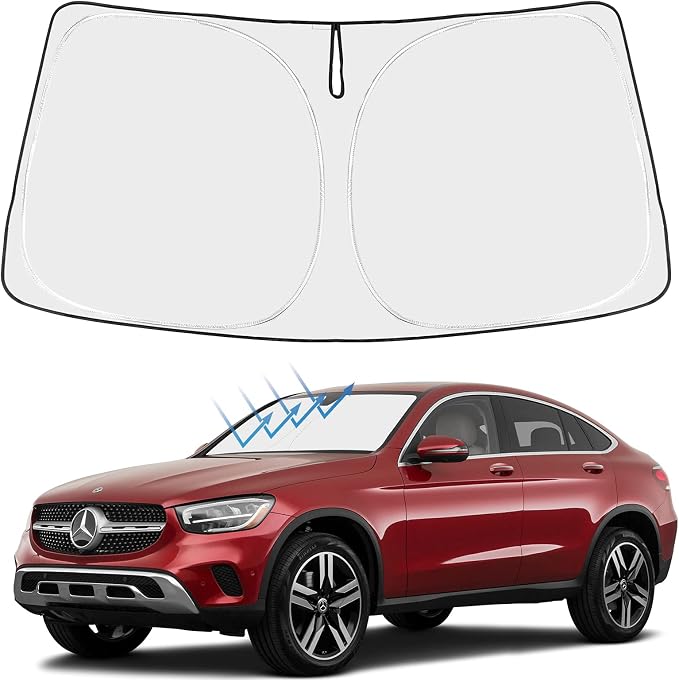 Proadsy 2026 Upgrade Front Windshield Sun Shade Foldable Sunshade Protector by Proadsy
