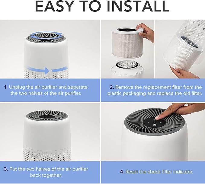 LJCM Air Purifying Filter, Strong Filtering Effect Air Purifying Filter - Image 3