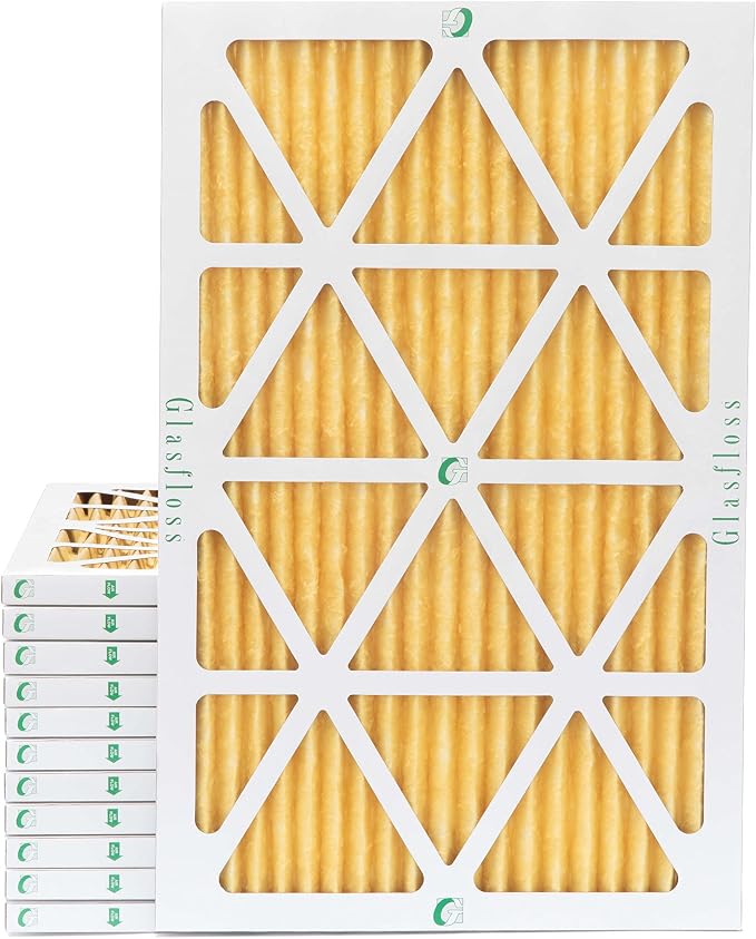 Glasfloss ZL 12x25x1 MERV 11 Air Filters by Glasfloss