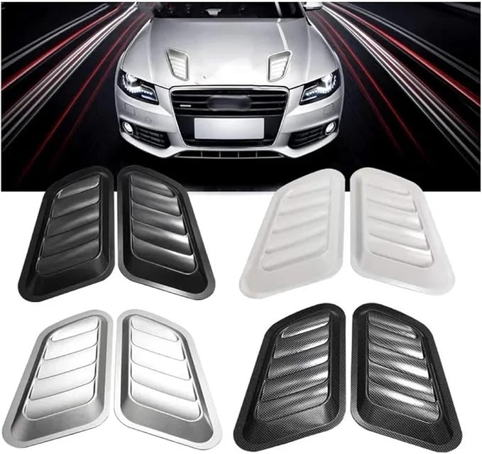 Car Air Flow Intake Hood Scoop Vent Bonnet Cover Decorate Car Accessories - Image 3