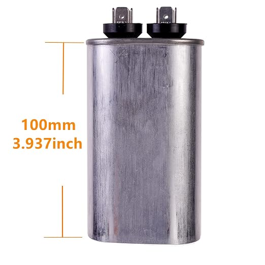 15 uF MFD ±6% 370/440 VAC CBB65 Oval Run Start Capacitor - Image 3