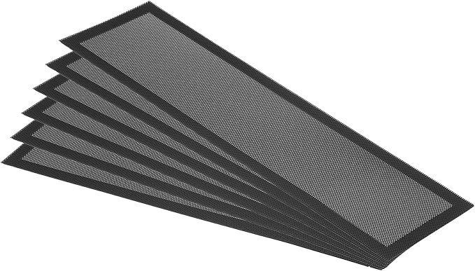 PATIKIL 4"x14" Magnetic Vent Cover, 6 Pack Floor Wall Air Registers Cover by PATIKIL