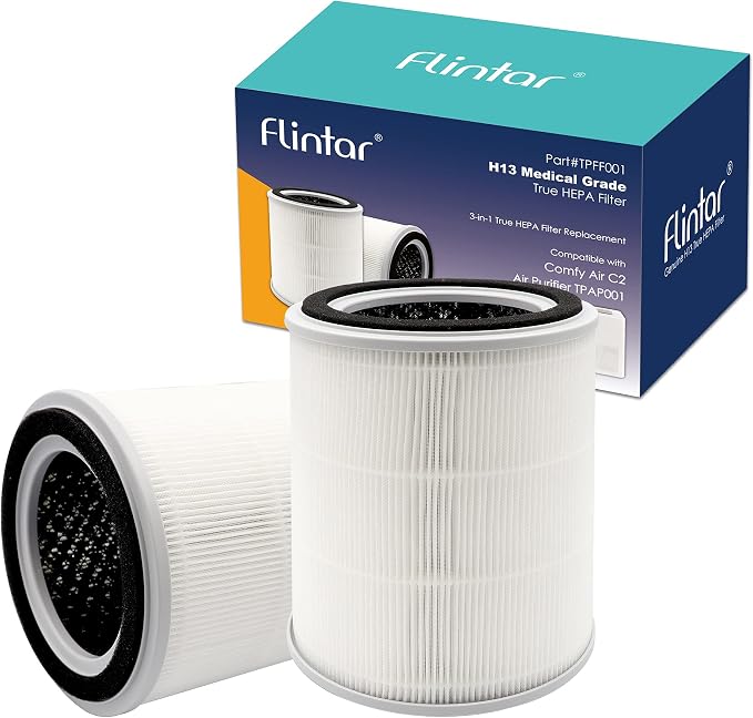 TPAP001 H13 Replacement Filter, Compatible by Flintar