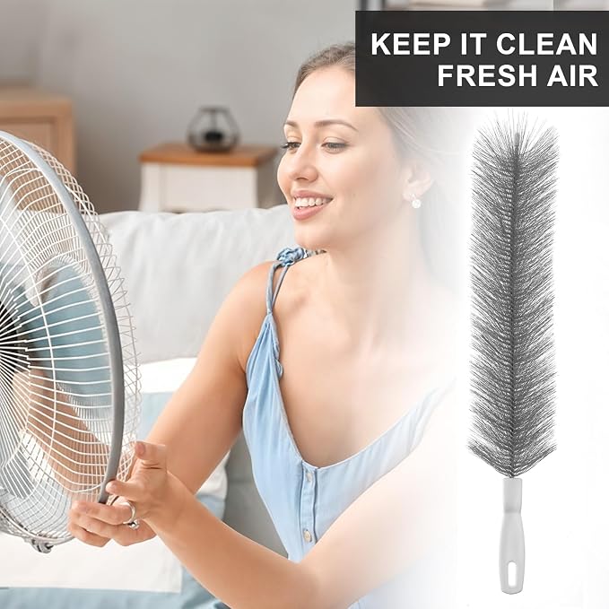 Yuanchu 2 Pcs Fan Cleaner Brushes, Bendable Fan Cleaning Brush Cobweb Duster - Image 5