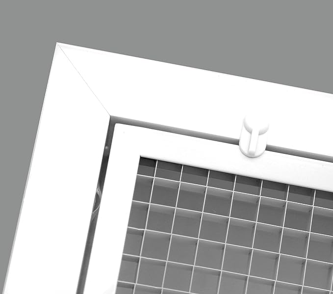 10" x 12" Cube Core Eggcrate Return Air Filter Grille - Image 2