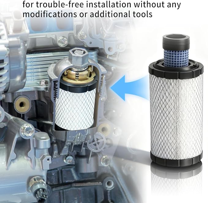 Air Filters Set for Donaldson P828889-P829333 Caterpillar Cat Backhoe 110-6326 - Image 7