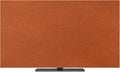 Autumn Burnt Orange Indoor TV Cover, Elastic TV Screen Protector Solid Color by Unknown