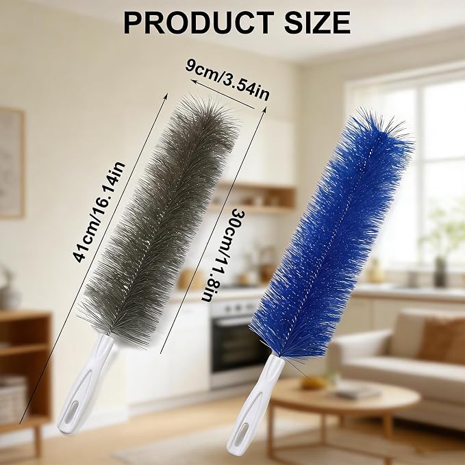 Bendable Microfiber Head Brush, Reusable Fan Cleaner Brush, Washable Dust - Image 5