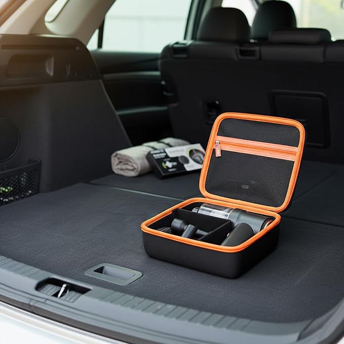 Hard Travel Case for KMM Handheld Car Vacuum Cleaner, Portable Auto Vacuum - Image 4