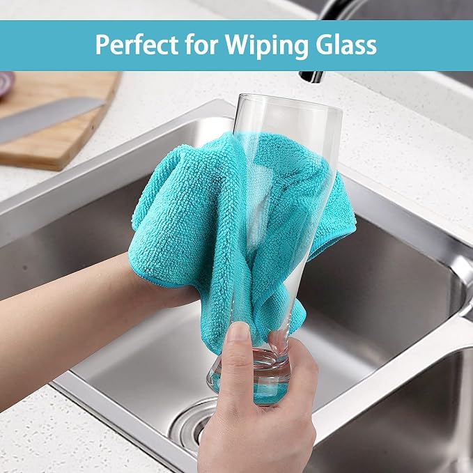 HOMEXCEL Microfiber Cleaning Cloth 600 Pack, Microfiber Towel - Image 5