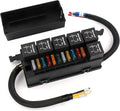 Newdeli 12V Relay Box 11 Way Waterproof Relay Fuse Box Automotive Relay and by Newdeli