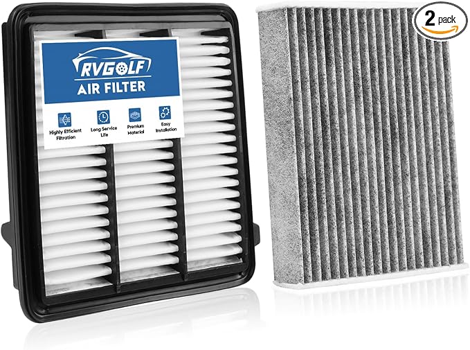 Engine+Cabin Air Filters Fit Honda Civic 22-26, Accord 23-25, CR-V CRV 23-26 by RVgolf