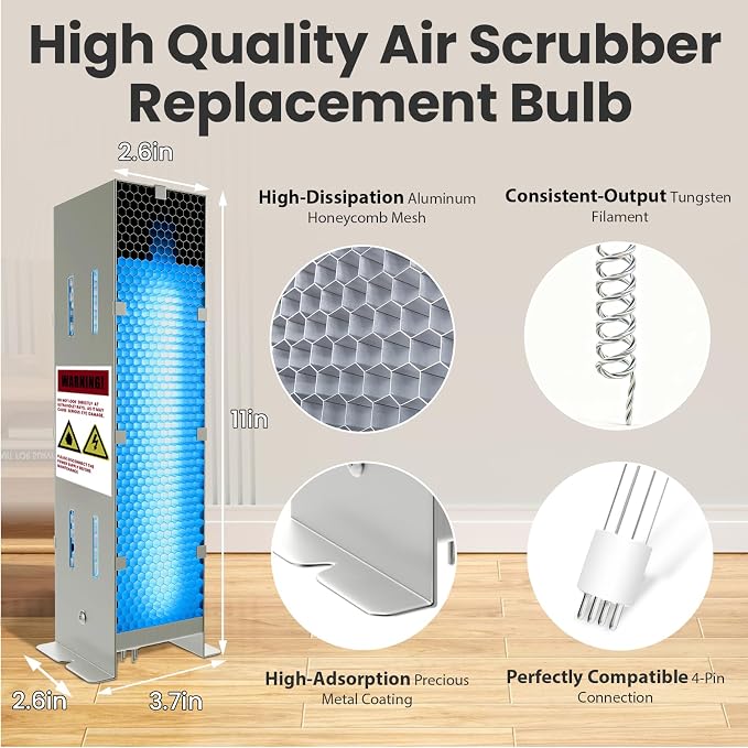 Air Scrubber Advanced Photocatalytic Oxidation compatible - Image 4