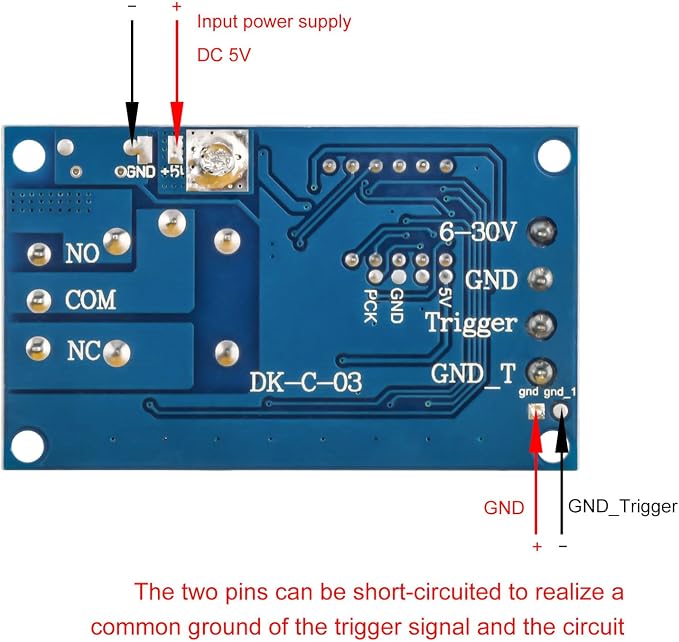 2Pcs 5V Type-C Timer Relay DC 6-30V Programmable Cycle Delay Timer Switch Module - Image 5