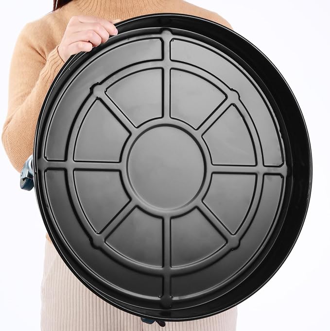 3 Packs Metal Plant Caddy with Wheels 13" Rolling Plant Stand Heavy Duty Plant - Image 8