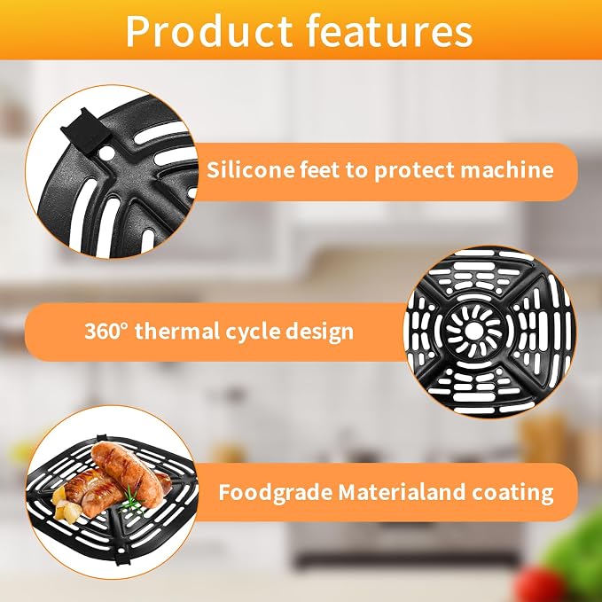 Air Fryer Accessories for Ninja Crispi Air Fryer FN101GY, Air Fryer Replacement - Image 4